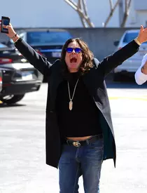 Exclusive… Ozzy Osbourne Shops In Beverly Hills