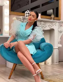 Andreea Mantea și fiul ei