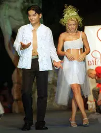 Jojo și Liviu Vârciu, colegi la Te cunosc de undeva. În trecut au fost la un pas de căsătorie, apoi s-au despărțit cu scandal