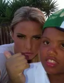 EXCLUSIVE: Exclusive Pictures Of Katie Price Taking Her Son Harvey Home From Hospital