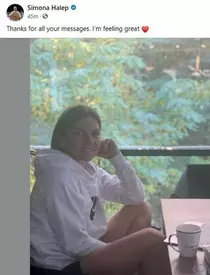 Simona Halep, primele declarații după ce s-a vindecat de COVID-19: "Am avut febră, dureri de cap şi dureri musculare"