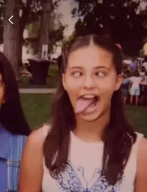 Antonia cand era bebelus