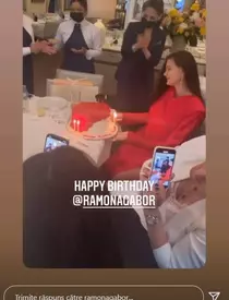 Ramona Gabor de ziua ei