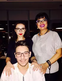 Ozana Barabancea si copiii ei