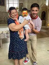 Dima-si-a-botezat-fetita