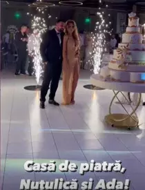 Cum s-au afișat Bianca Drăgușanu și Gabi Bădălău la nunta fiului lui Nuțu Cămătaru. Au atras toate privirile
