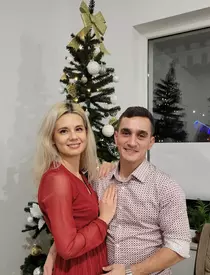 Marian Dragulescu si iubita sa