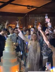 Cum arată tortul de la nunta lui Smiley cu Gina Pistol. Primele imagini cu fabulosul desert