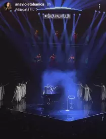 Ştefan Bănică şi fiica lui, Violeta, apariție spectaculoasă împreună, pe scenă, în cadrul unui concert. Adolescenta l-a acompaniat la pian pe tatăl ei, în ropote de aplauze