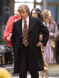 *PREMIUM-EXCLUSIVE* Sebastian Stan transforms into Donald Trump for The Apprentice production in Toronto – complete with his trademark pompadour! **WEB EMBARGO UNTIL 5 pm EST on December 5th, 2023**