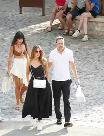 *EXCLUSIVE* ‘Griselda’ star Sofia Vergara and her friend makeup mogul Anastasia Soare seen at Alpemare Beach