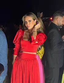 Magda Pălimariu, apariție fabuloasă într-o rochie roșie la VIVA! Influencers Party 2024! E prima apariție la un eveniment monden din România, după ce a devenit mamă