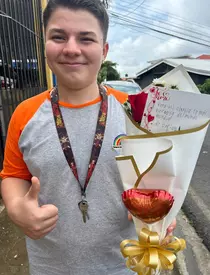 Ce mult a crescut fiul cel mic al lui Dragos Dolănescu! Darius a împlinit 14 ani și și-a serbat ziua la un grătar organizat de tatăl lui, în familie: ”La fiecare aniversare noi o felicităm mai întâi pe mama. Datorită ei...” / EXCLUSIV