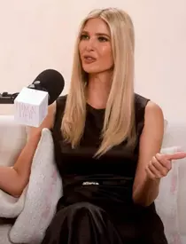 PREMIUM EXCLUSIVE: Ivanka Trump shows off her shapely legs in a see-through white cotton dress, split to the thigh, as she and husband Jared Kushner walk to a Miami synagogue with their children to mark the Jewish holiday Simchat Torah