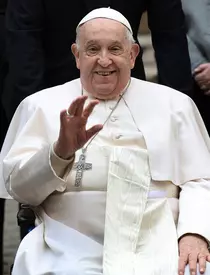 Pope Francis went to the Basilica of Santa Maria Maggiore