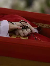 Rite of the Constatation of the Death of the Pontiff at the Chapel of Santa Marta in the Vatican