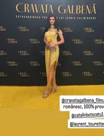 Monica Gabor si un prieten