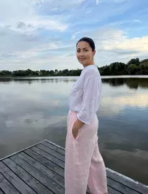 Gabriela Cristea în costum de baie1