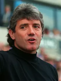 Kevin Keegan at Harrod’s sports department