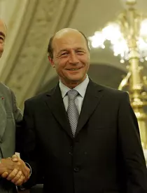 Romanian President Basescu Press Conference