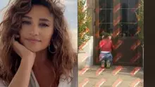 Claudia Pătrășcanu, în lacrimi și în genunchi în fața unei biserici închise! Artista îl imploră pe Dumnezeu să-și revadă copiii