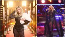 Loredana, brunetă, cu decolteu amețitor și ochi de sirenă! Vedeta a avut o apariție senzuală într-o ținută provocatoare