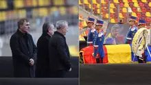 Mesajul lui Gică Hagi de pe coroana funerară pentru Mircea Lucescu. Care a fost ultimul omagiu pe care i l-a adus