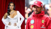Kim Kardashian și Lewis Hamilton, ipostaze tandre în valurile oceanului. Imaginile care au generat o mulțime de reacții online