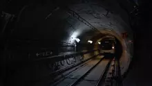 Imagini cu tunelul prăbușit la metroul din București. Ce s-a întâmplat cu circulația trenurilor