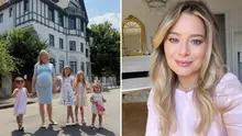 Cum arată casa în care locuiește Laura Cosoi cu familia sa. Camera fetițelor e ca din basme