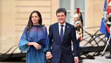 Mirabela Grădinaru, apariție elegantă în prima zi de școală a celor doi copii. Ce ținută a ales partenera lui Nicușor Dan