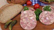 Rețetă de tobă cu carne de porc, gelatină si condimente preparată artizanal