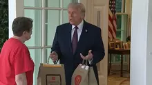 Donald Trump și-a comandat mâncare de la McDonald’s în timpul conferinței de presă și a vorbit despre criza din Ormuz