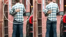 S-au ascuns după o mașină, pe o străduță lăturalnică și... n-au mai ținut cont de nimic! Au fost prinși de paparazzi într-un moment intim!