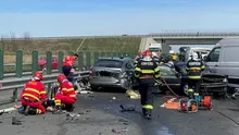 Daune morale de un milion de euro pentru un accident cu trei morți pe autostrada A1. Șoferul vinovat era asigurat la falimentara City Insurance