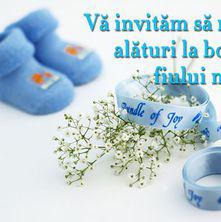 Revista Baby Pentru Părinti și Copii Invitatii Botez