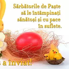 Sarbatori de Paste...
