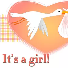 It's a girl!