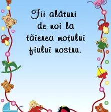 Fii alaturi de noi la...