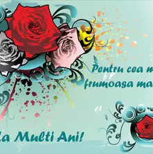 Pentru cea mai frumoasa...