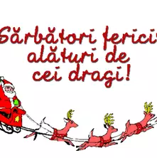 Sarbatori fericite...
