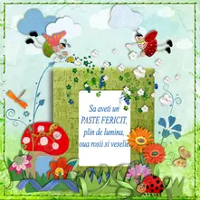 Sa aveti un Paste Fericit...