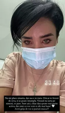 Adelina Pestrițu are COVID-19