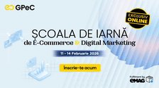 Dan Ariely, Avinash Kaushik, Mark Schaefer și Andy Crestodina sunt printre primii speakeri anunțați la Școala de Iarnă GPeC 11-14 Februarie 2026