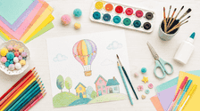 De la desen la proiecte creative: materialele Art & Craft care îi încurajează pe copii să creeze mai mult