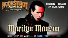 Marilyn Manson, pentru prima dată la Rockstadt Extreme Fest