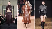 Tendințe modă: Leather weather