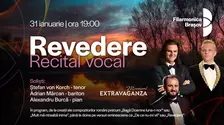 Tenorul ŞTEFAN von KORCH revine la Filarmonica Braşov în „REVEDERE” – recitalul ce evocă româneşte bucuria, iubirea şi dorul pe 31 ianuarie