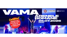 KIMARO Entertainment prezintă: VAMA – Live la Arenele Romane