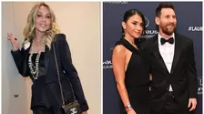 Anastasia Soare, alături de Lionel Messi și partenera lui, Antonela Roccuzzo, la Formula 1 Miami